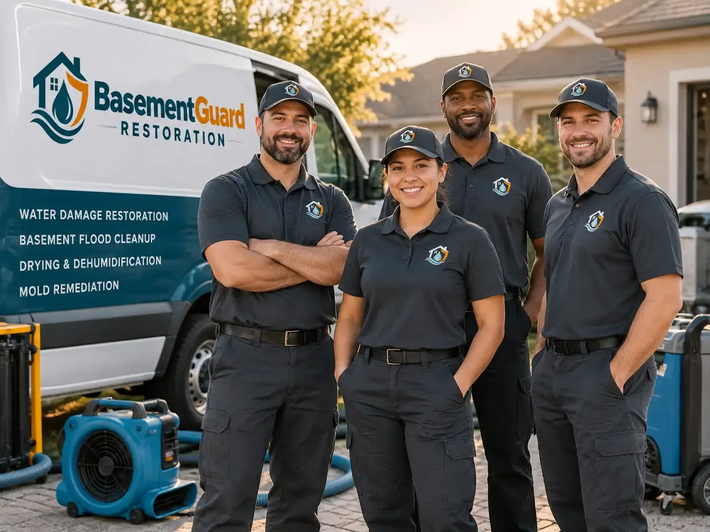 Basement Water Damage Restoration company in Portal, ND